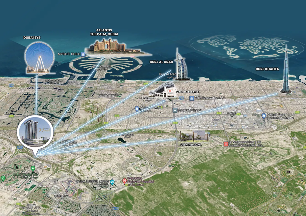 Samana Manhattan-Location Map